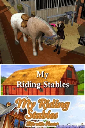 2 in 1 - My Riding Stables + My Riding Stables - Life with Horses (Europe) (En,Fr,De,Es,It) screen shot game playing